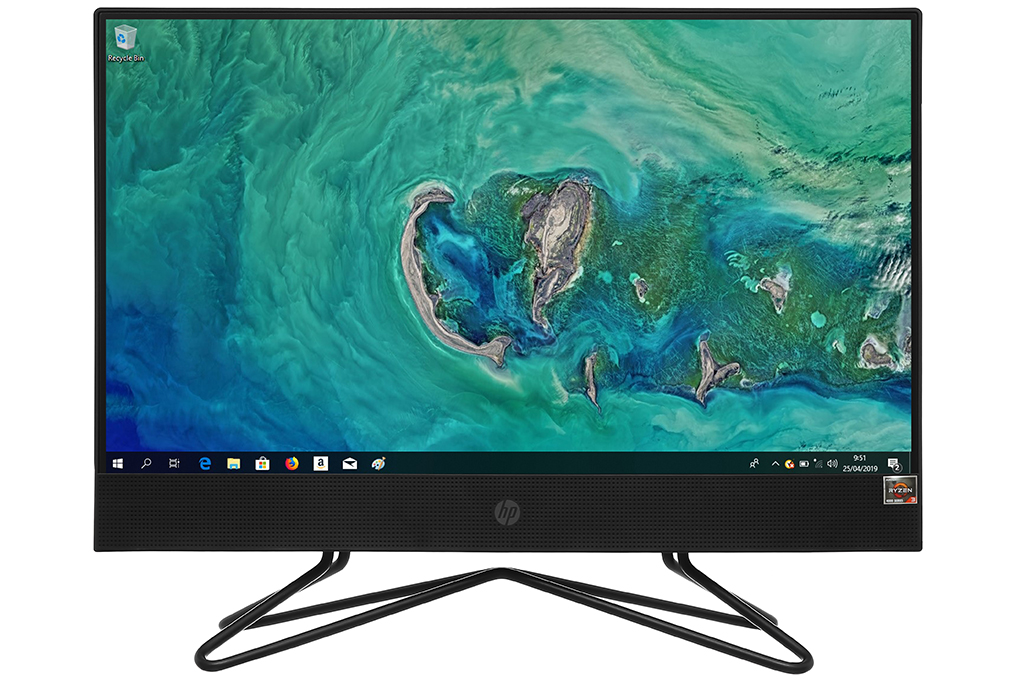 HP 205 Pro G4 AIO R5 4500U/8GB/256GB/21.5 inch Full HD/Bàn phím/Chuột/Win10 (31Y60PA) Màu Đen