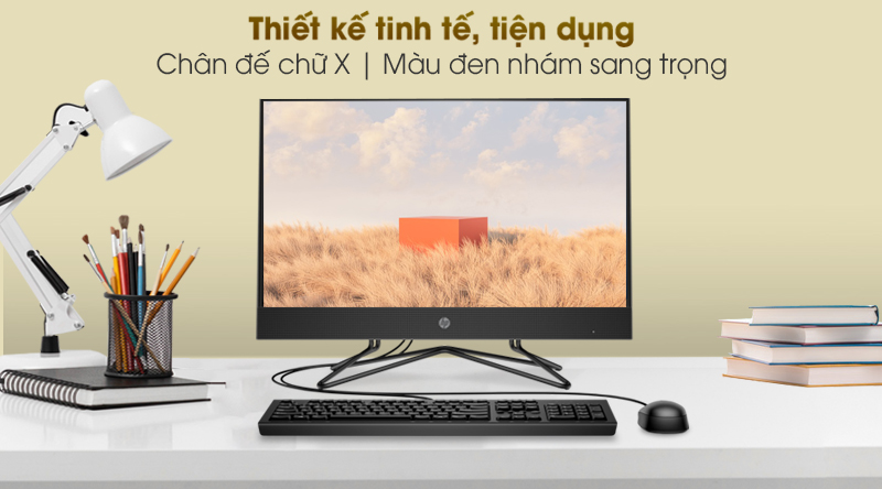 HP 205 Pro G4 AIO R3 4300U/4GB/256GB/23.8 inch Full HD/Bàn phím/Chuột/Win10 (31Y22PA)