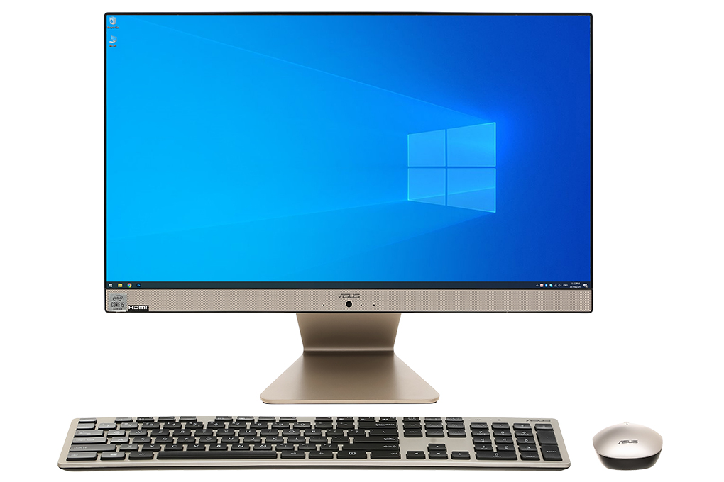 Asus Vivo AIO V222FAK i5 10210U/8GB/512GB/21.5 inch Full HD/Bàn phím/Chuột/Win10 (BA220T) Màu Đen