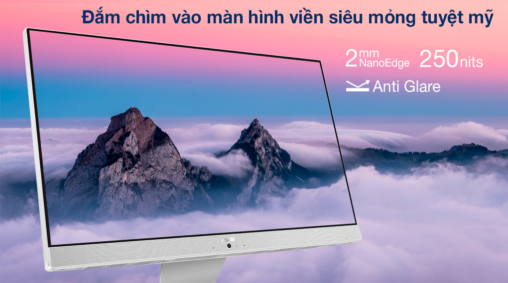 Asus Vivo AIO V222FAK i5 10210U/8GB/512GB/21.5 inch Full HD/Bàn phím/Chuột/Win10 (WA149T)