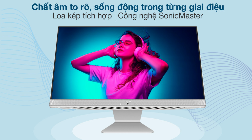 Asus Vivo AIO V222FAK i5 10210U/8GB/512GB/21.5 inch Full HD/Bàn phím/Chuột/Win10 (WA149T)