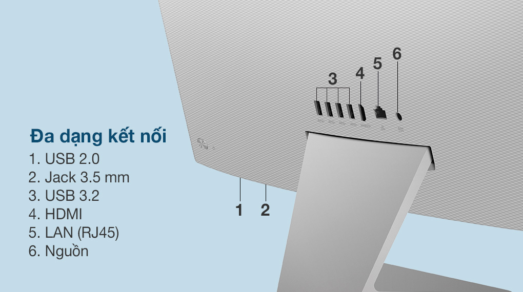 Asus Vivo AIO V222FAK i5 10210U/8GB/512GB/21.5 inch Full HD/Bàn phím/Chuột/Win10 (WA149T)