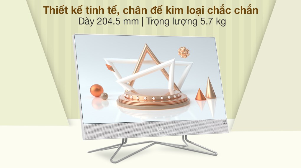 HP AIO 22 df0131d i3 10100T/4GB/256GB/21.5 inch Full HD/Bàn phím/Chuột/Win10 (180N4AA)