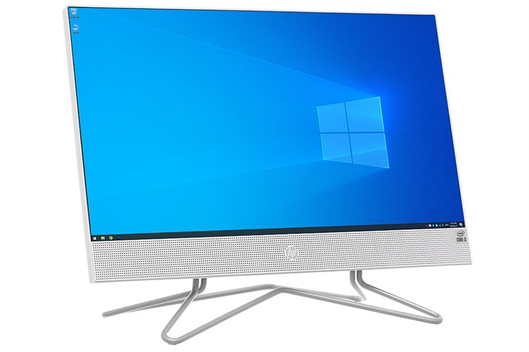 HP AIO 22 df0131d i3 10100T/4GB/256GB/21.5 inch Full HD/Bàn phím/Chuột/Win10 (180N4AA) Màu Trắng