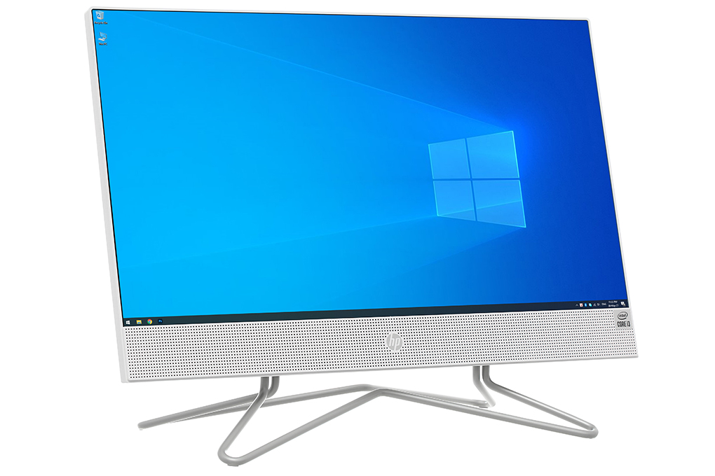 HP AIO 22 df0131d i3 10100T/4GB/256GB/21.5 inch Full HD/Bàn phím/Chuột/Win10 (180N4AA) Màu Trắng