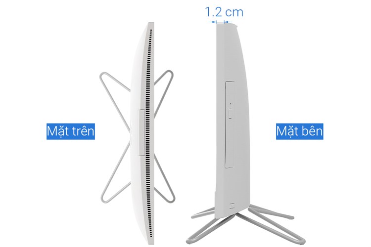 HP AIO 22 df0131d i3 10100T/4GB/256GB/21.5 inch Full HD/Bàn phím/Chuột/Win10 (180N4AA) Màu Trắng