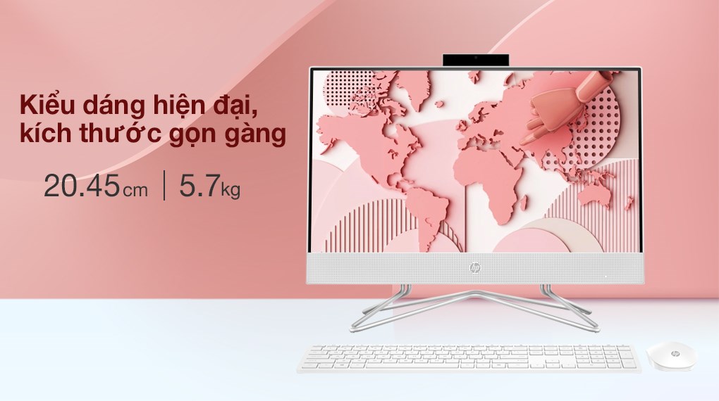 HP AIO 22 df1019d i5 1135G7/4GB/512GB/21.5" FullHD/Touch/Bàn phím/Chuột/Win10 (4B6D7PA)