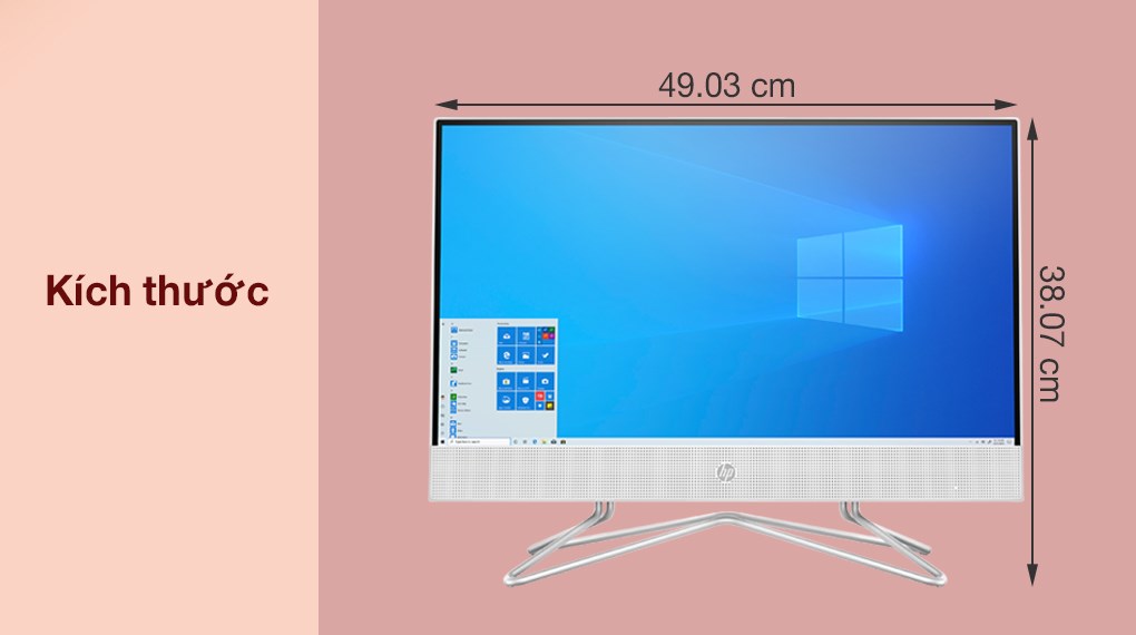 HP AIO 22 df1019d i5 1135G7/4GB/512GB/21.5" FullHD/Touch/Bàn phím/Chuột/Win10 (4B6D7PA)