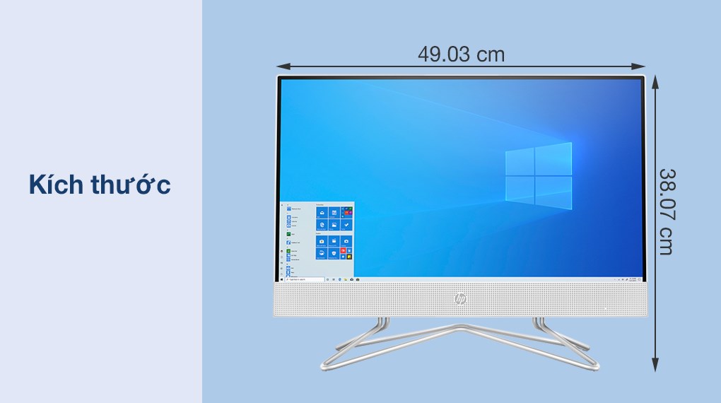 HP AIO 22 df1020d i5 1135G7/4GB/512GB/21.5" FullHD/Bàn phím/Chuột/Win10 (4B6D8PA)