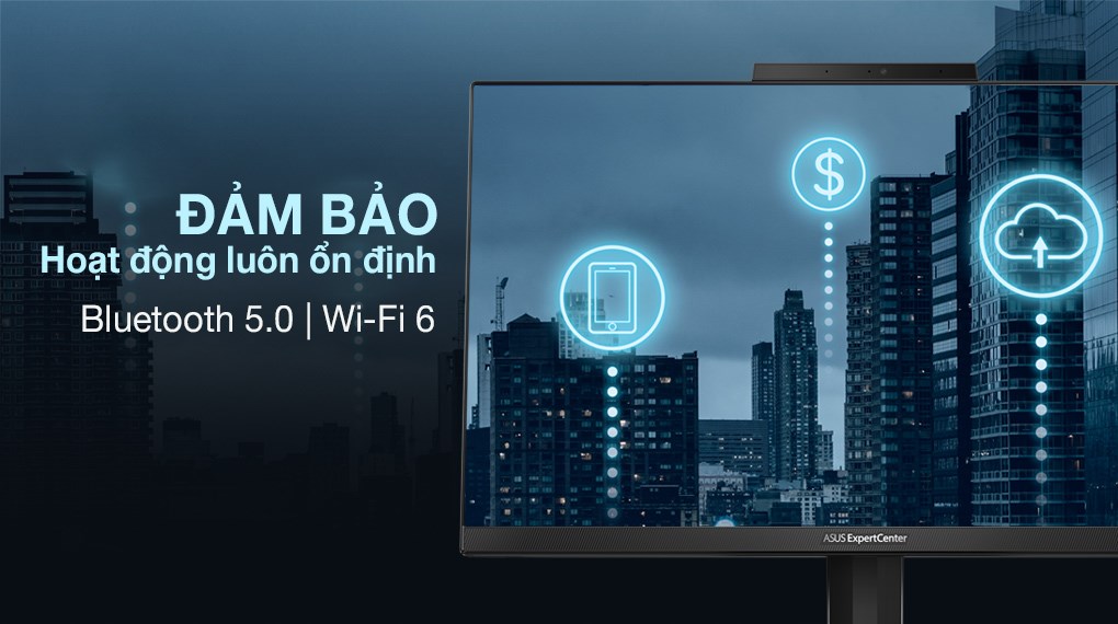 Asus ExpertCenter AIO E5202WHAK i5 11500B/8GB/512GB/21.5"FullHD/Bàn phím/Chuột//Win10 (BA045T)