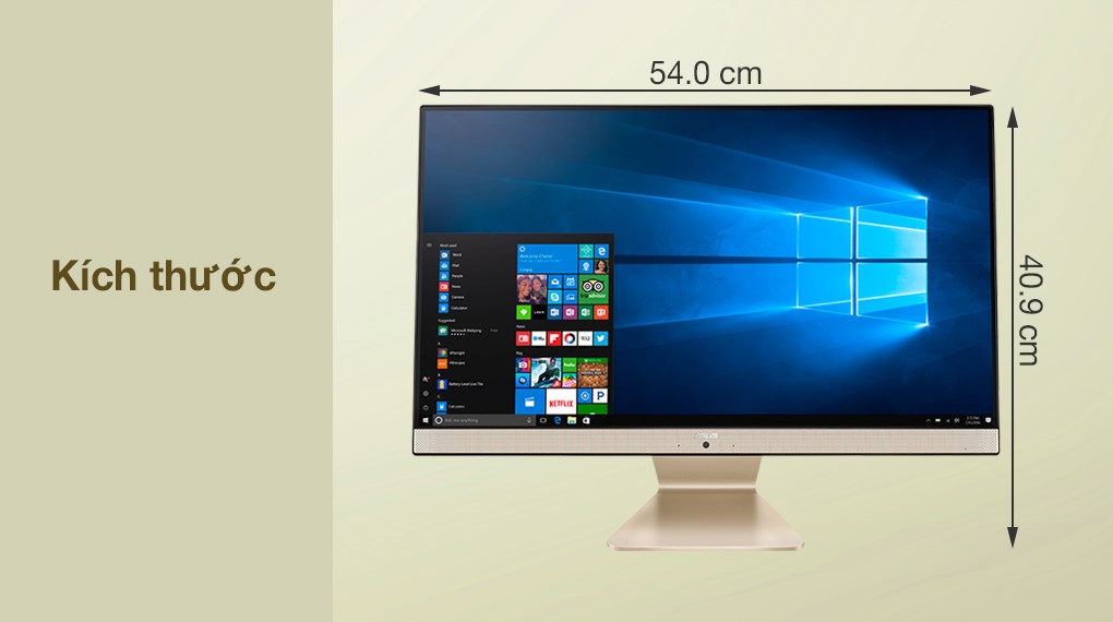 Asus AIO V241E i5 1135G7/8GB/512GB/23.8" FullHD/Touch/Bàn phím&Chuột/Win10 (BA010T)