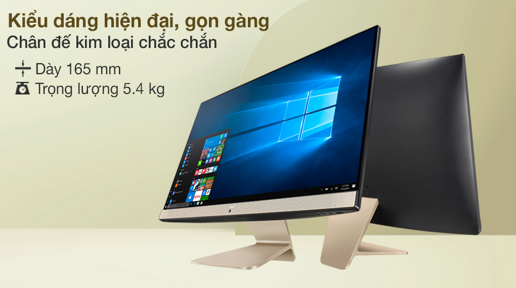 Asus AIO V241E i5 1135G7 (BA010T) - Thiết kế Asus AIO V241E i5 1135G7 (BA010T) - Thiết kế