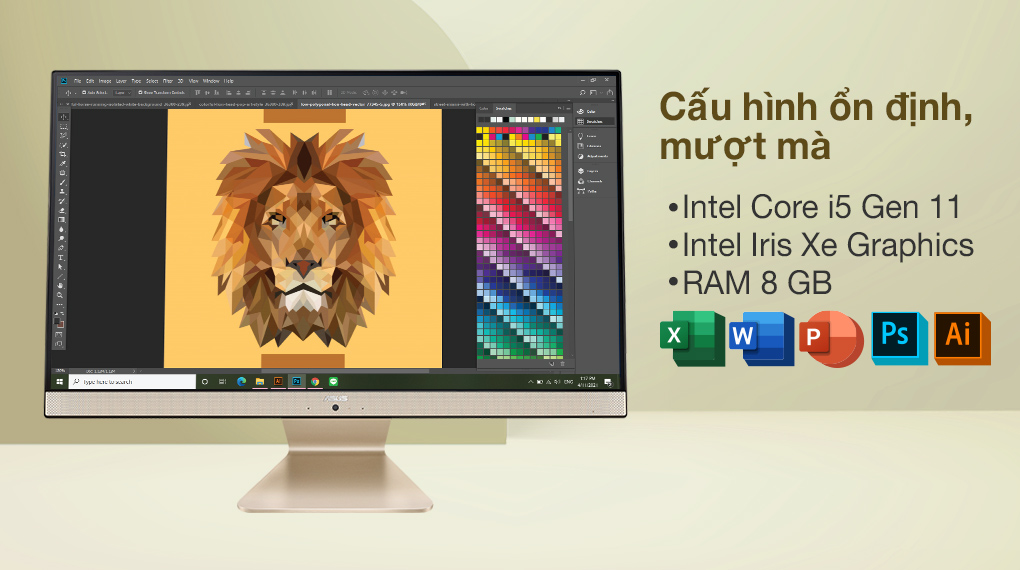Asus AIO V241E i5 1135G7 (BA010T) - Cấu hình Asus AIO V241E i5 1135G7 (BA010T) - Cấu hình