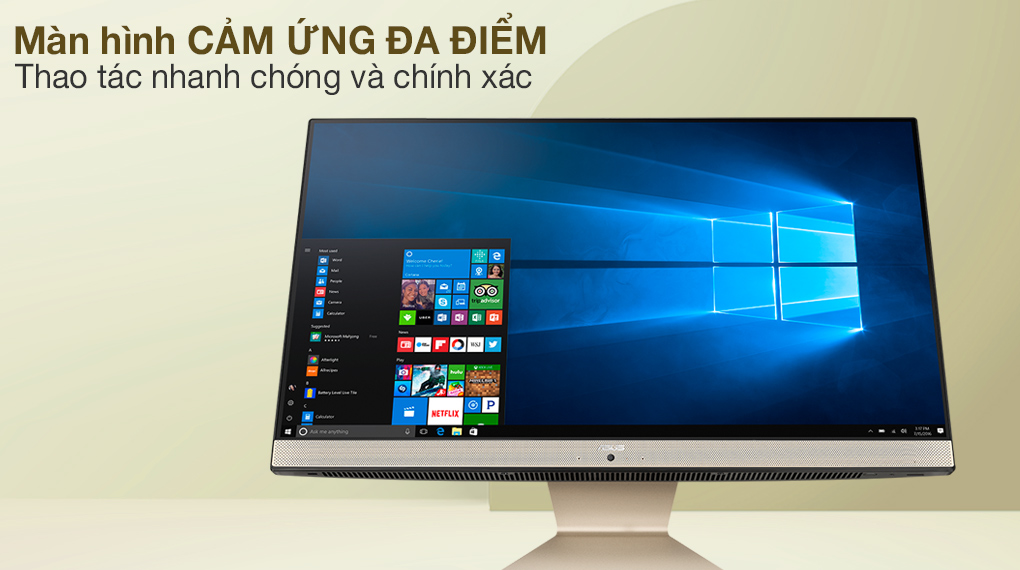 Asus AIO V241E i5 1135G7 (BA010T) - Màn hình cảm ứng Asus AIO V241E i5 1135G7 (BA010T) - Màn hình cảm ứng