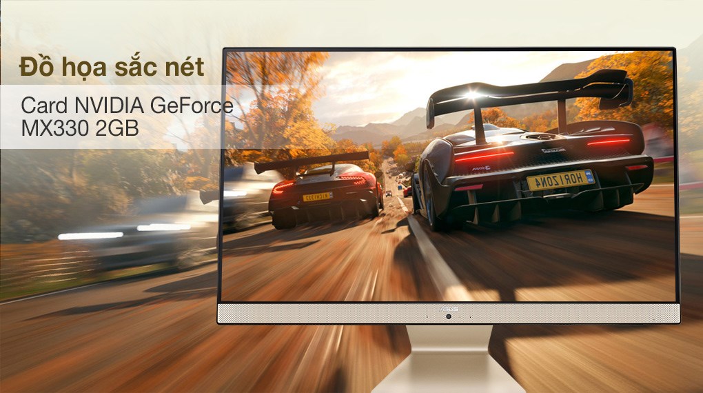 Asus AIO V241E i5 1135G7/8GB/512GB/2GB MX330/23.8" FullHD/Touch/Bàn phím&Chuột/Win10 (BA015T)