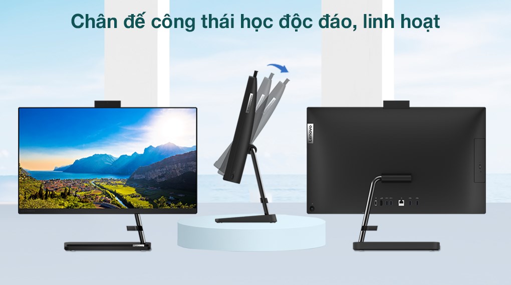 Lenovo IdeaCentre AIO 3 24ITL6 i3 1115G4/4GB/256GB/23.8" FullHD/Bàn phím&Chuột/Win10 (F0G0009BVN)