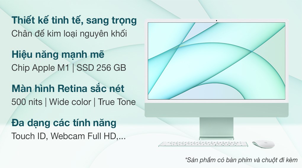 iMac 24-inch 2021 4.5K M1/256GB/16GB/8-core GPU (Z12Q0004Q)