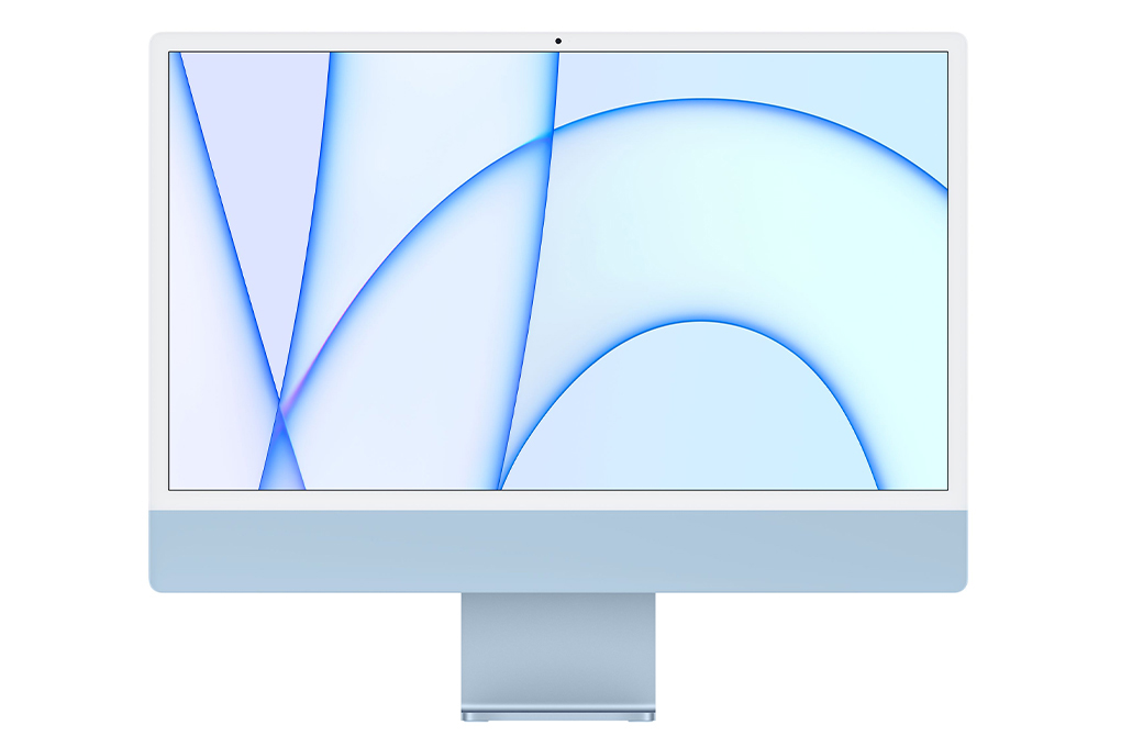 iMac 24-inch 2021 4.5K M1/256GB/16GB/8-core GPU (Z12W0004Q) Màu Xanh Dương