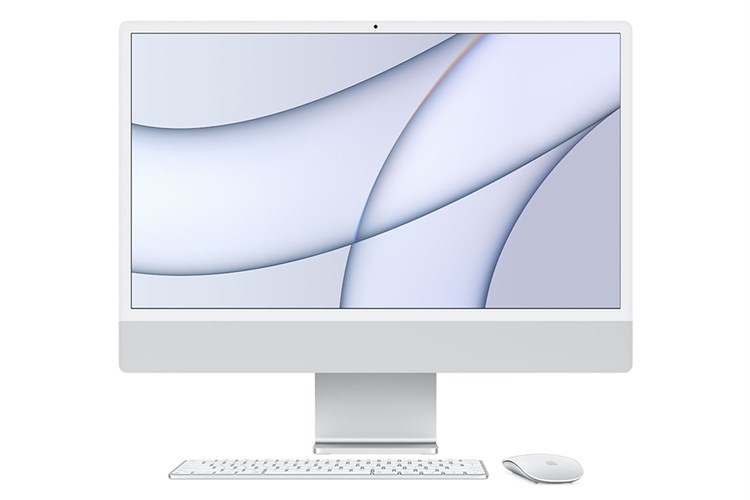 iMac 24-inch 2021 4.5K M1/512GB/16GB/8-core GPU (Z12Q0004T) Màu Bạc