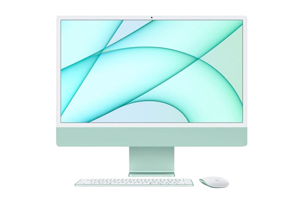 iMac 24-inch 2021 4.5K M1/512GB/16GB/8-core GPU (Z12U0004T) Màu Xanh lá