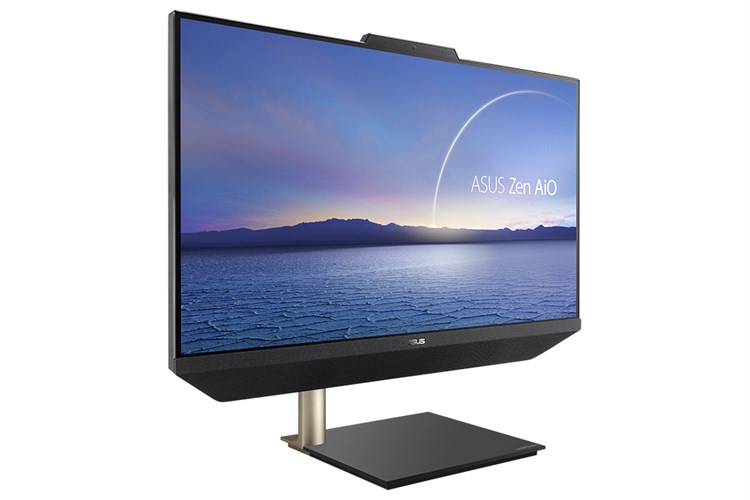 Asus Zen AIO M5401WU R5 5500U/8GB/512GB/23.8"F/Touch/Bàn phím&Chuột/Win11 (BA014W) Màu Đen