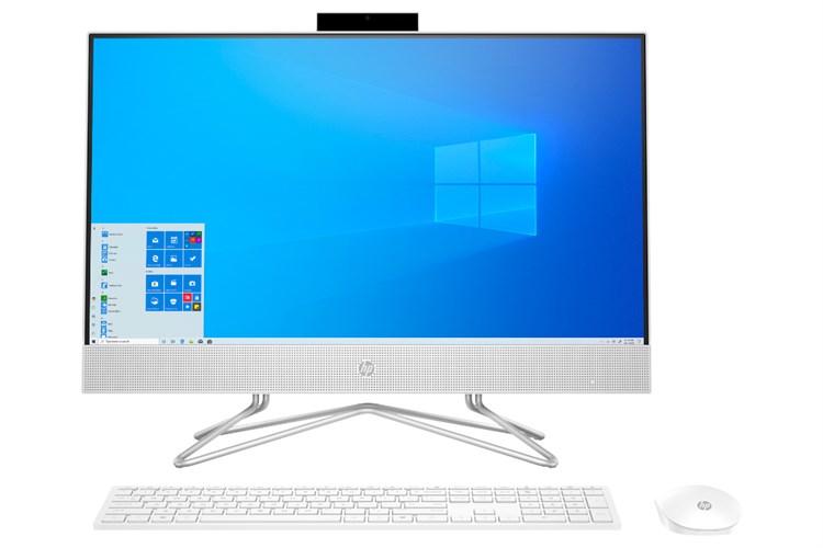 HP AIO 24 df1034d i3 1125G4/4GB/512GB/23.8"FullHD/Bàn phím&Chuột/Win11 (4B6E7PA) Màu Trắng