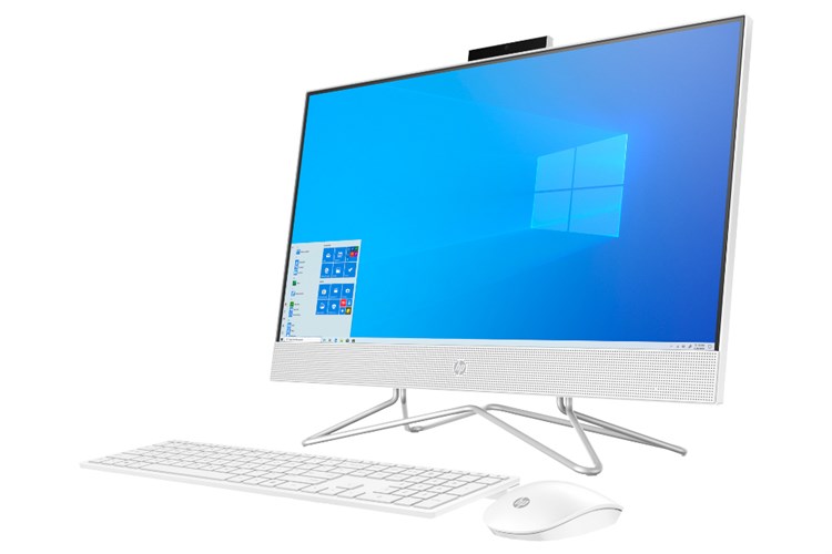HP AIO 24 df1034d i3 1125G4/4GB/512GB/23.8"FullHD/Bàn phím&Chuột/Win11 (4B6E7PA) Màu Trắng