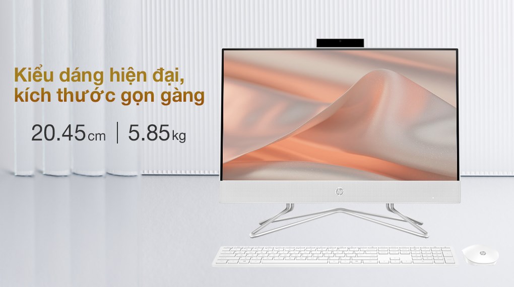 HP AIO 24 df1030d i5 1135G7/8GB/512GB/23.8"F/Bàn phím&Chuột/Win11 (4B6E3PA)