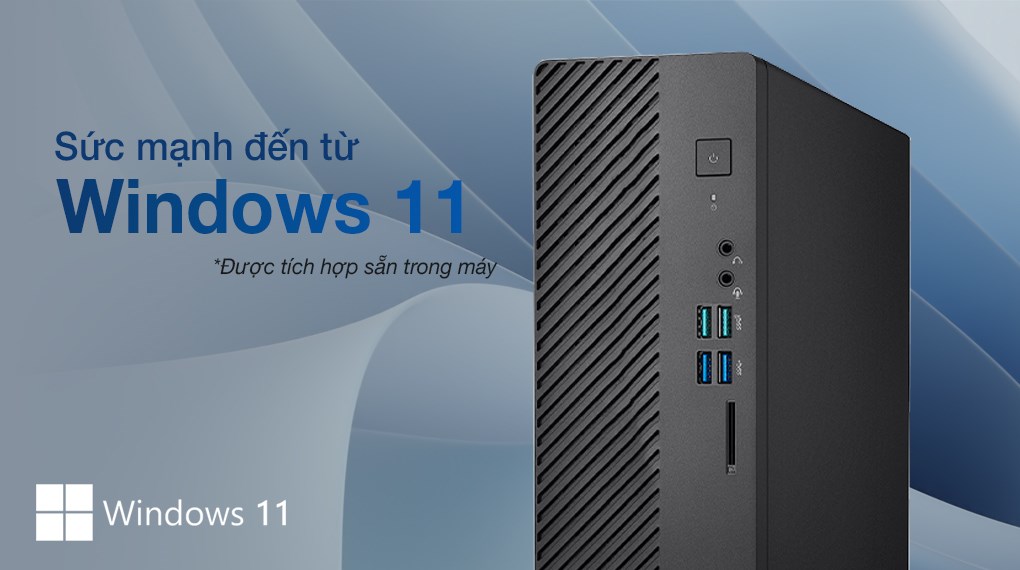 Asus S500SC i3 10105/4GB/256GB/Bàn phím & Chuột/Win11 (310105039W)
