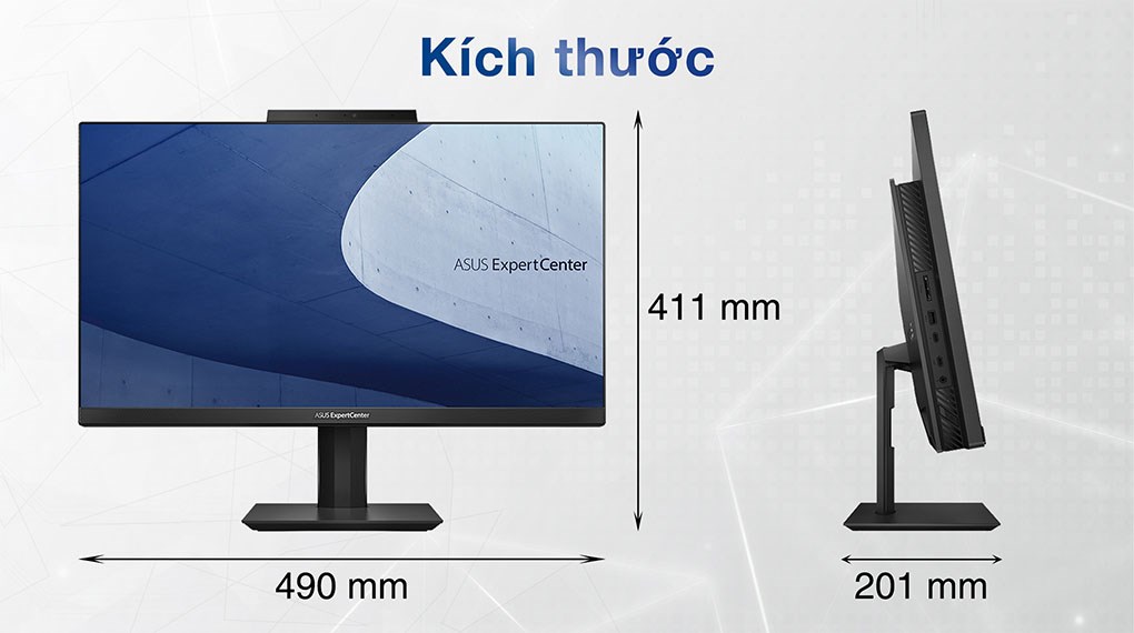 Asus ExpertCenter AIO E5202WHAK i3 11100B/4GB/512GB/Chuột&Bàn phím/Win11 (BA019W)
