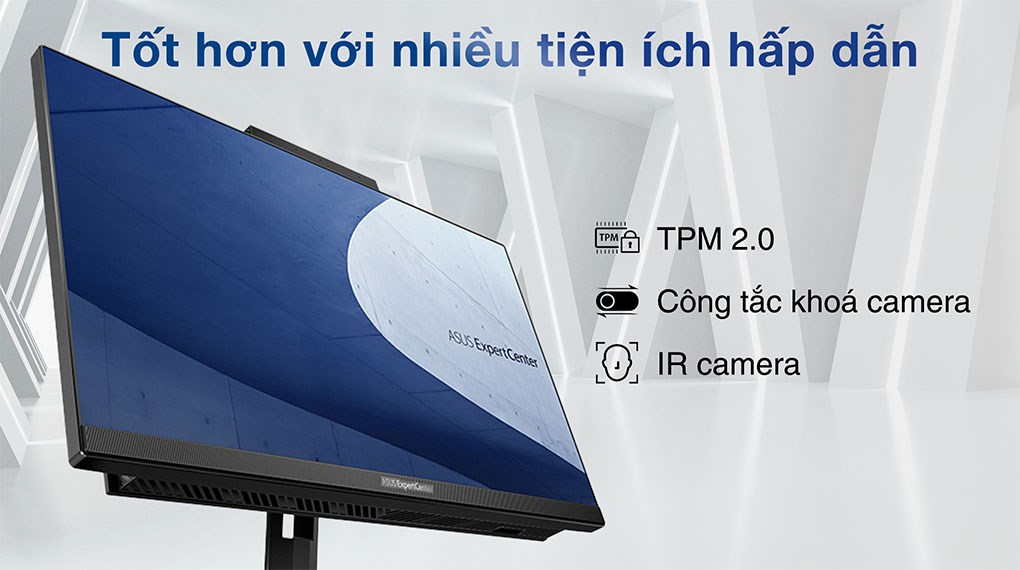 Asus ExpertCenter AIO E5202WHAK i3 11100B/4GB/512GB/Chuột&Bàn phím/Win11 (BA019W)