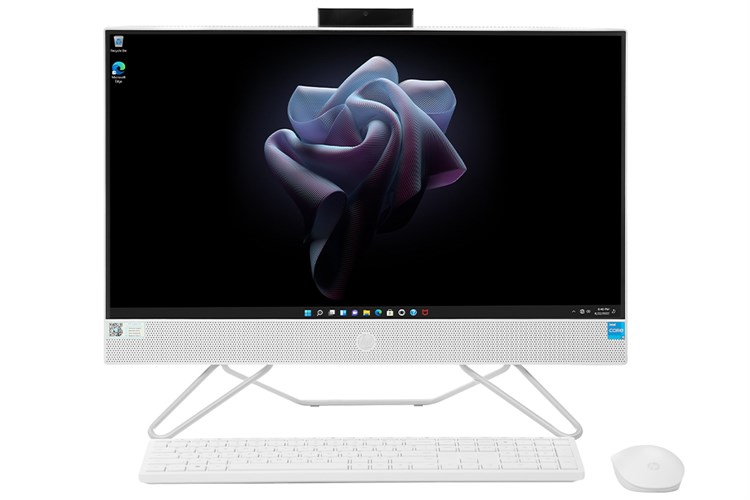 HP AIO 24-cb1011d i5 1235U/8GB/512GB/23.8"Full HD/Touch/Bàn phím&Chuột/Win11 (6K7G6PA) Màu Trắng