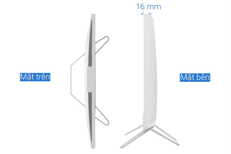 HP AIO 24-cb1011d i5 1235U/8GB/512GB/23.8"Full HD/Touch/Bàn phím&Chuột/Win11 (6K7G6PA) Màu Trắng