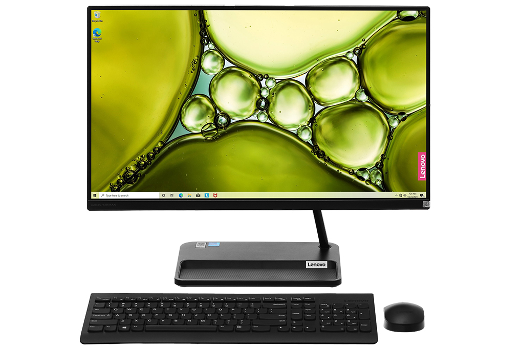 Lenovo IdeaCentre AIO 3 24ITL6 i3 1115G4/4GB/256GB/23.8"FullHD/Bàn phím&Chuột/Win11 (F0G000XCVN) Màu Đen