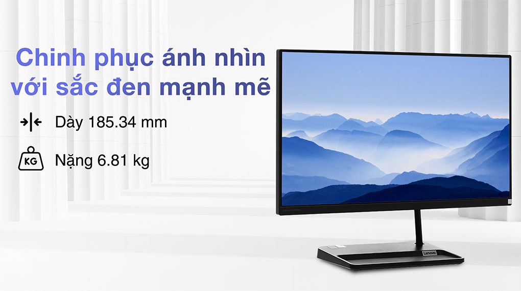 Lenovo IdeaCentre AIO 3 24ITL6 i5 1135G7/8GB/256GB/23.8"FullHD/Bàn phím&Chuột/Win11 (F0G000XBVN)