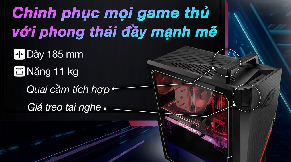 PC Gaming Asus ROG Strix G15CF-71270F110W i7 12700F/16GB/512GB/8GB RTX3070/Win11