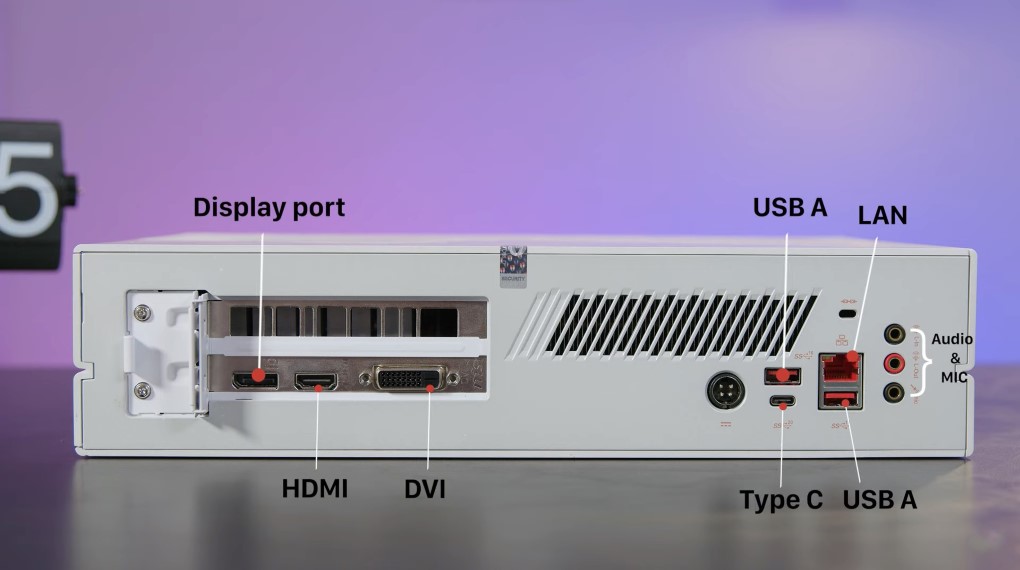 PC MSI Creator P50 11SI i5 11400 (058XVN) - Cổng kết nối