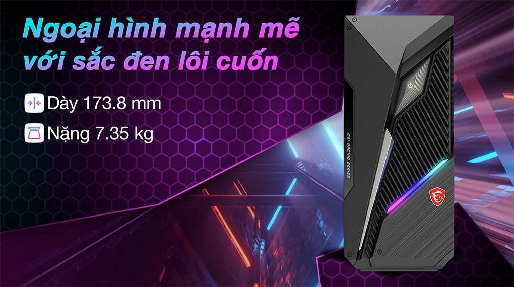 PC Gaming MSI MAG Infinite S3 12TC i5 12400F/16GB/512GB/12GB RTX3060/Win11 (251MYS)