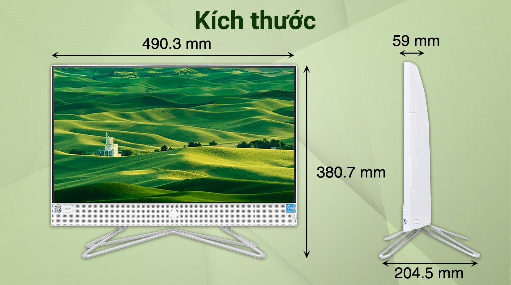 HP AIO 22 dd2012d i3 1215U/8GB/256GB/21.5"FullHD/Bàn phím/Chuột/Win11 (6K7G5PA)