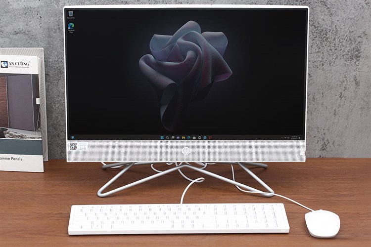HP AIO 22 dd2002d i5 1235U/8GB/512GB/21.5"FullHD/Bàn phím/Chuột/Win11 (6K7G1PA) Màu Trắng