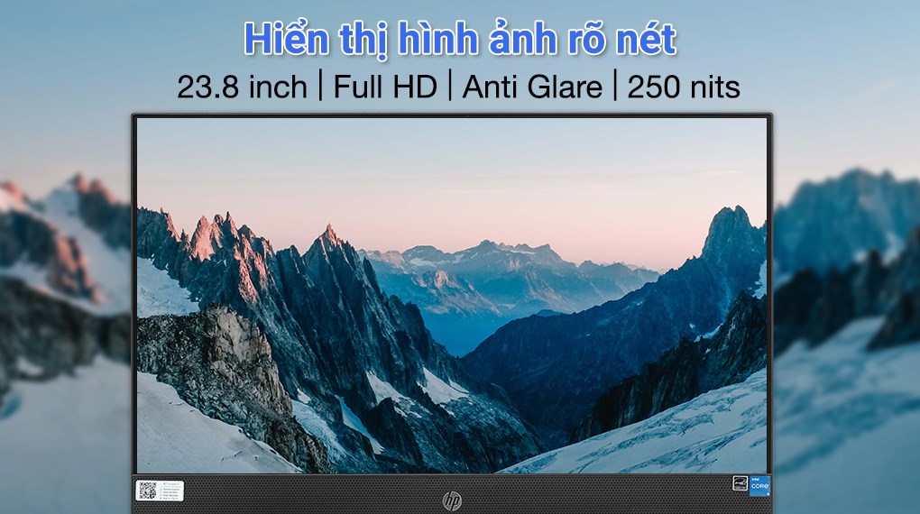 HP AIO ProOne 240 G9 i7 1255U/8GB/512GB/23.8"FullHD/Bàn phím/Chuột/Win11 (6M3V4PA)