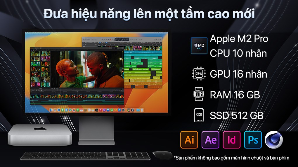 Mac mini M2 Pro 2023 10-core CPU/16GB/512GB/16 core GPU (MNH73SA/A)