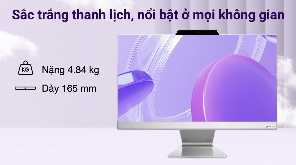 Asus ExpertCenter AIO A3202WBAK i3 1215U/4GB/512GB/21.45"FullHD/Bàn phím/Chuột/Win11 (WA018W)