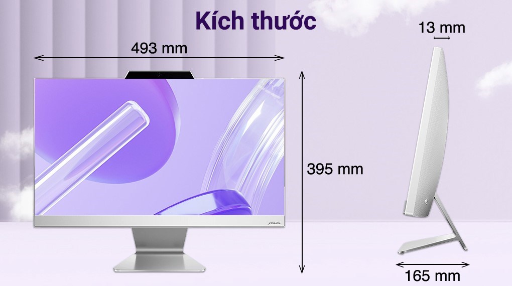 Asus ExpertCenter AIO A3202WBAK i3 1215U/4GB/512GB/21.45"FullHD/Bàn phím/Chuột/Win11 (WA018W)