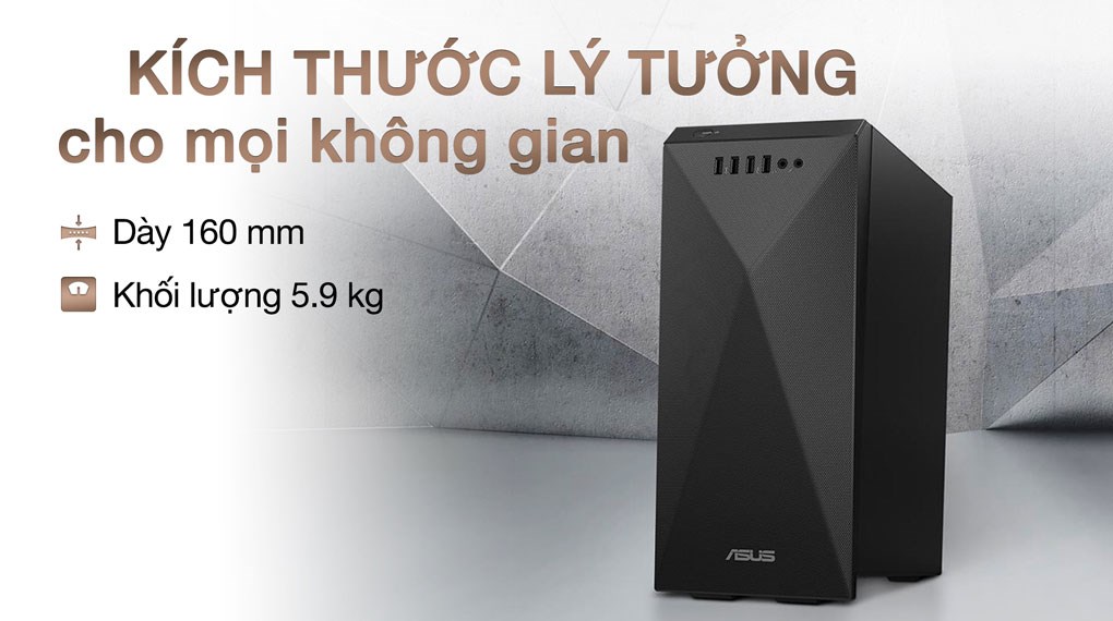 Asus S501MD i5 12400/8GB/256GB/Bàn phím/Chuột/Win11 (512400059W)