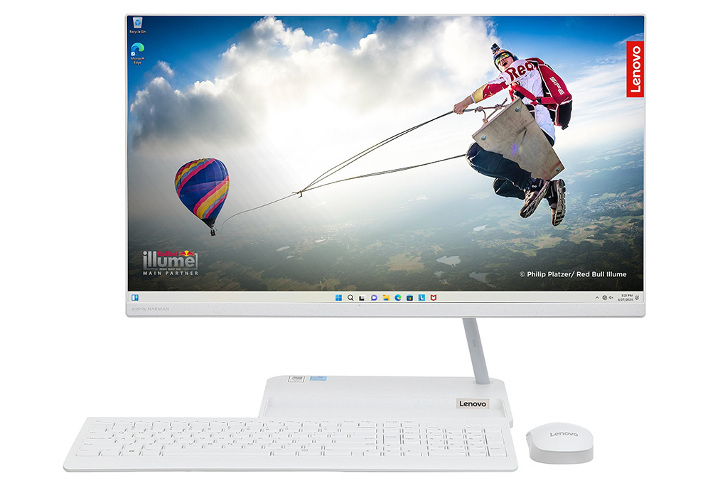 Lenovo IdeaCentre AIO 3 24IAP7 i3 1215U/4GB/256GB/23.8"F/Bàn phím/Chuột/Win11 (F0GH00FUVN) Màu Trắng
