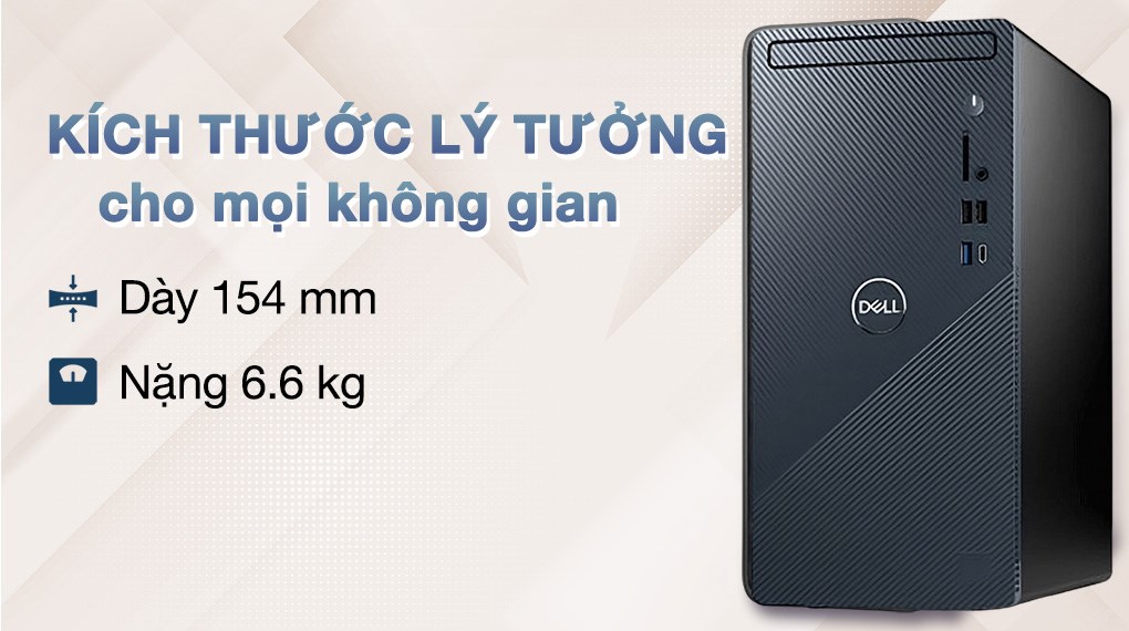 Dell Inspiron 3910 i5 12400/8GB/512GB/Bàn phím/Chuột/OfficeHS/Win11 (70297319)