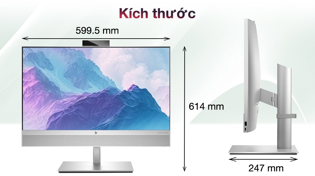 HP EliteOne 870 G9 AIO i7 12700/16GB/512GB/4GB RTX3050Ti/27"Q/Bàn phím/Chuột/Win11 (76N72PA)