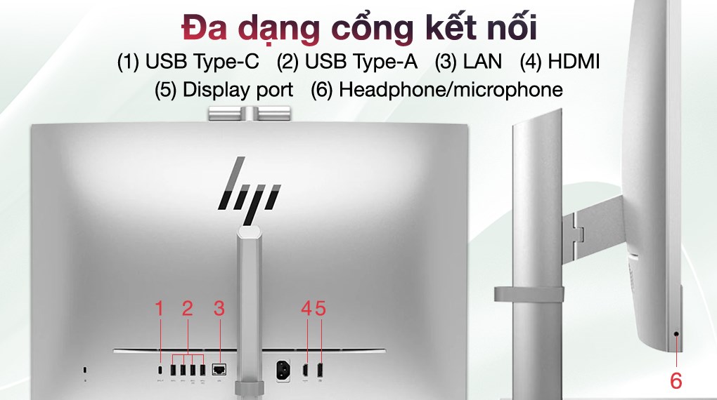 HP EliteOne 870 G9 AIO i7 12700/16GB/512GB/4GB RTX3050Ti/27"Q/Bàn phím/Chuột/Win11 (76N72PA)