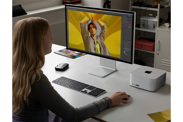 Mac Studio M2 Max 2023 12-core CPU/32GB/512GB/30-core GPU (MQH73SA/A) Màu Bạc